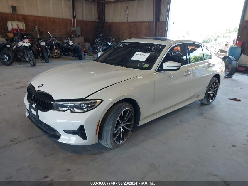 2019 BMW 330I xDrive VIN: WBA5R7C58KFH13398 Lot: 36087748