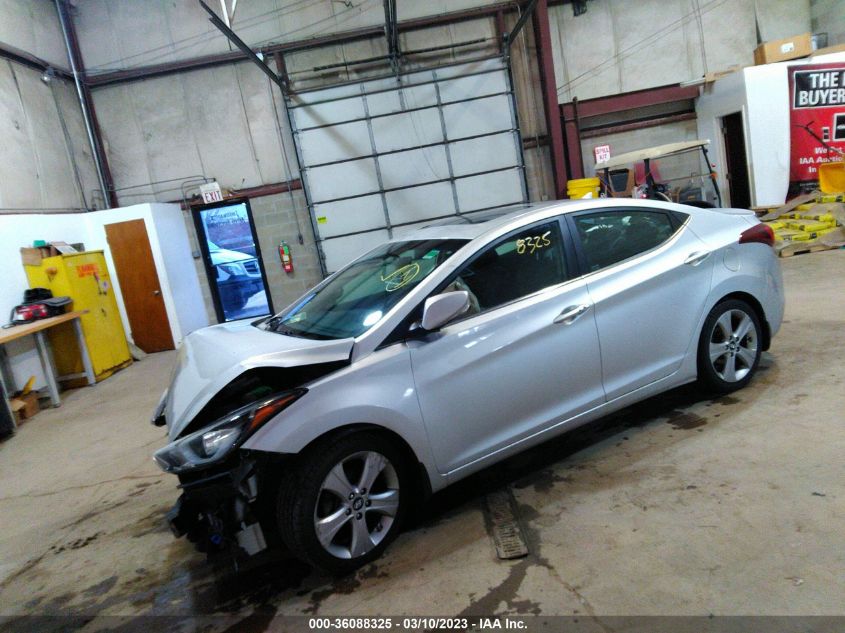 KMHDH4AH7FU422205 2015 Hyundai Elantra Sport