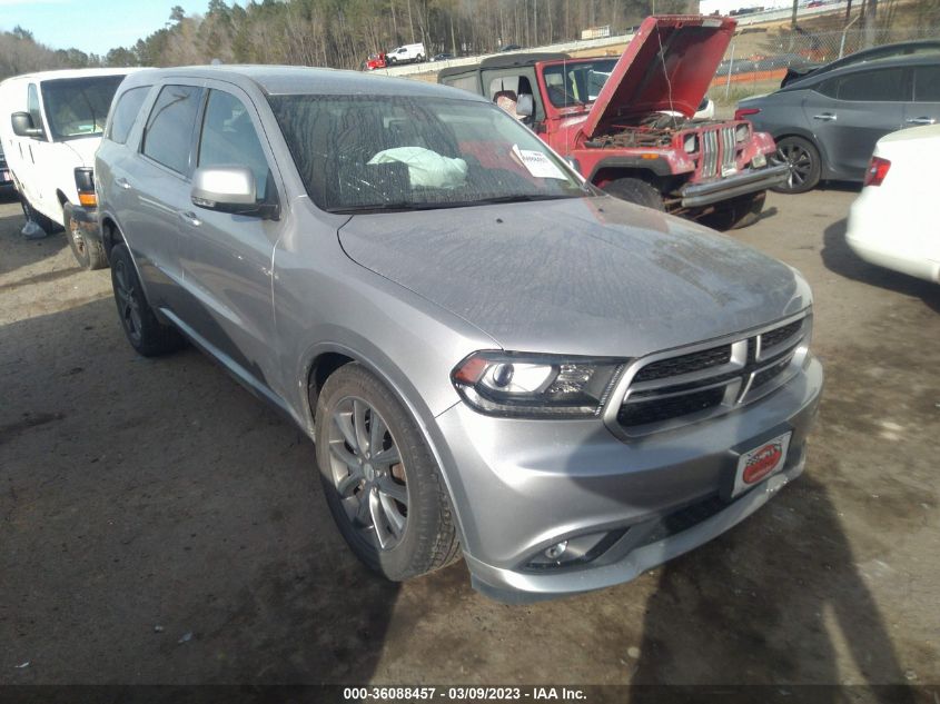 2018 Dodge Durango Gt Awd VIN: 1C4RDJDG1JC175883 Lot: 36088457