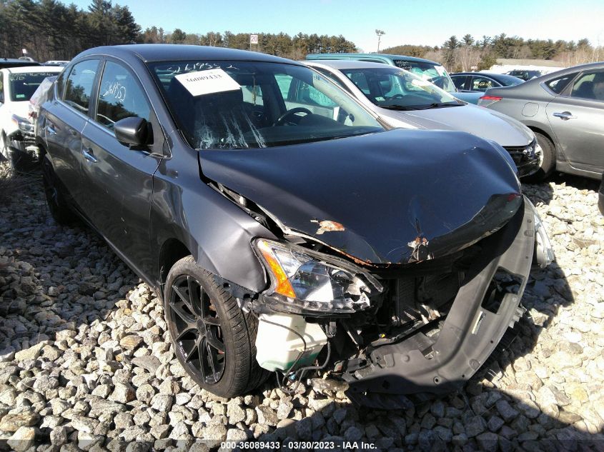 2015 Nissan Sentra S VIN: 3N1AB7AP1FY226312 Lot: 36089433