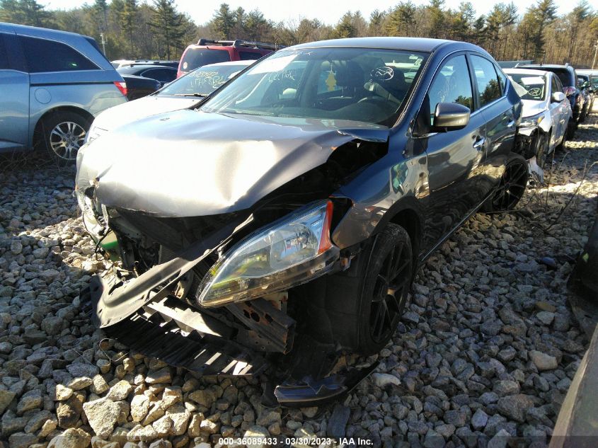 2015 Nissan Sentra S VIN: 3N1AB7AP1FY226312 Lot: 36089433