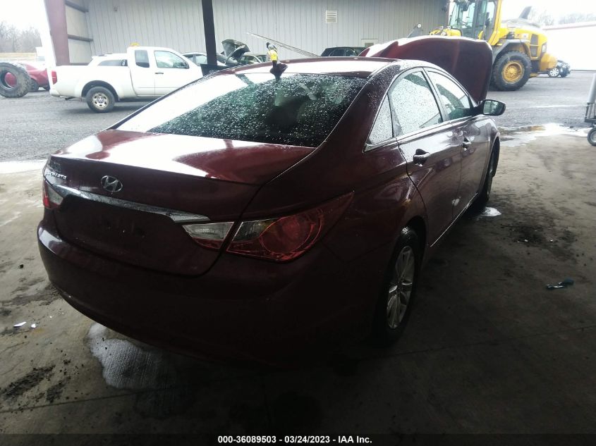 2013 Hyundai Sonata Gls VIN: 5NPEB4AC6DH527937 Lot: 36089503