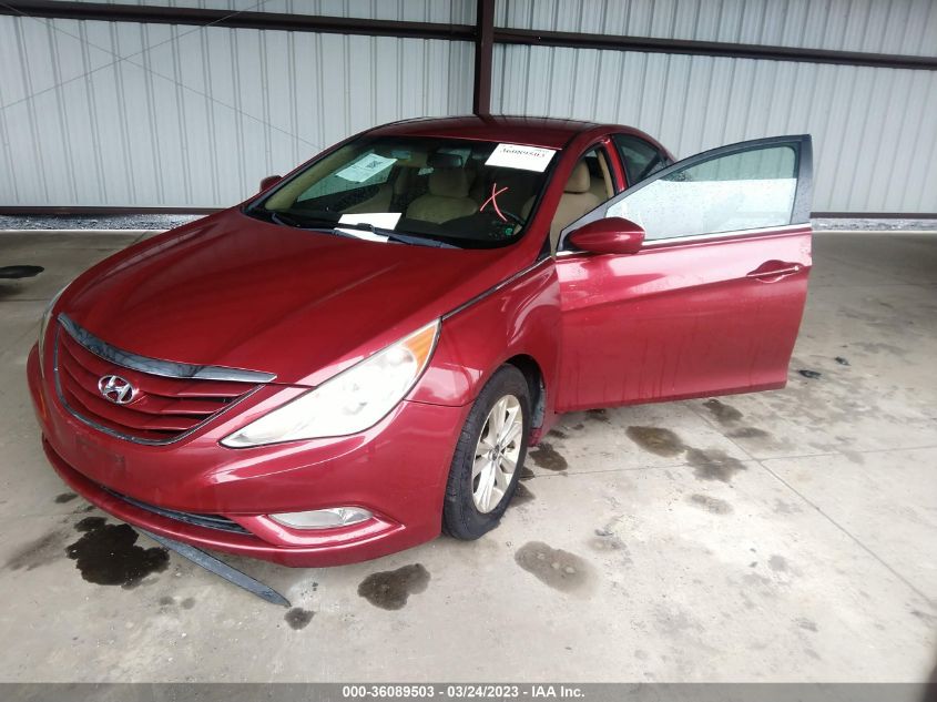 2013 Hyundai Sonata Gls VIN: 5NPEB4AC6DH527937 Lot: 36089503