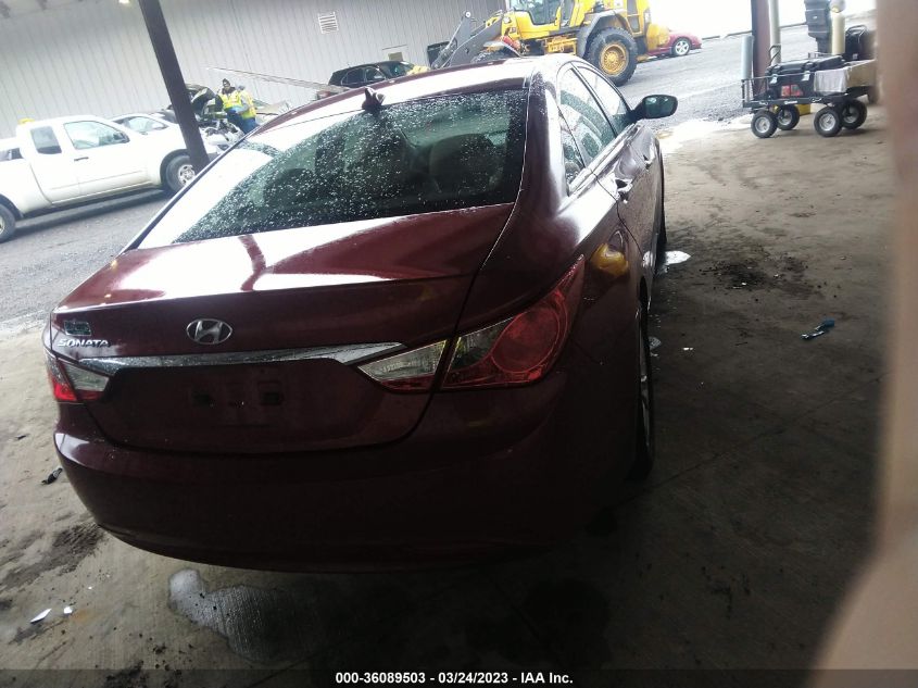 2013 Hyundai Sonata Gls VIN: 5NPEB4AC6DH527937 Lot: 36089503