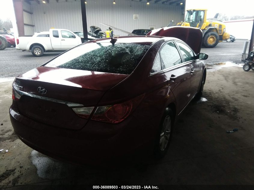 2013 Hyundai Sonata Gls VIN: 5NPEB4AC6DH527937 Lot: 36089503