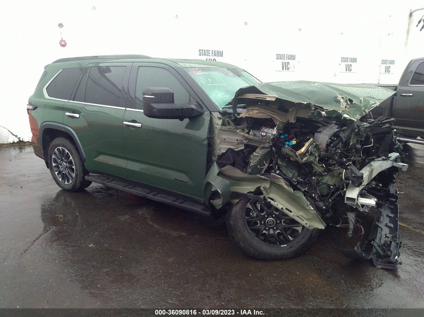 2023 Toyota Sequoia Limited VIN: 7SVAAABA0PX003680 Lot: 36090816