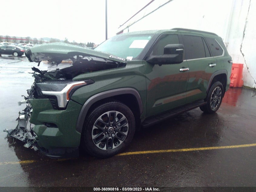 2023 Toyota Sequoia Limited VIN: 7SVAAABA0PX003680 Lot: 36090816