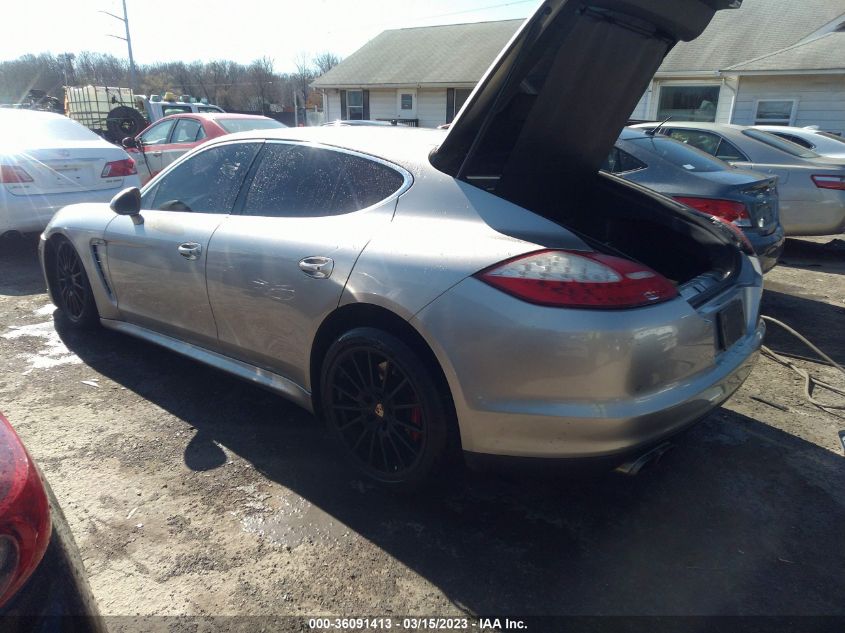 2012 Porsche Panamera Turbo VIN: WP0AC2A71CL090331 Lot: 36091413