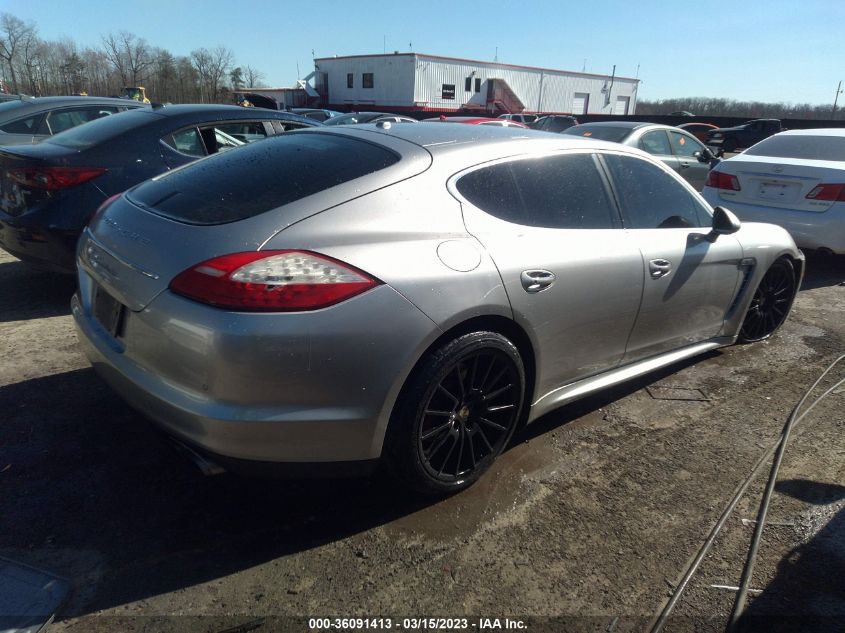 2012 Porsche Panamera Turbo VIN: WP0AC2A71CL090331 Lot: 36091413