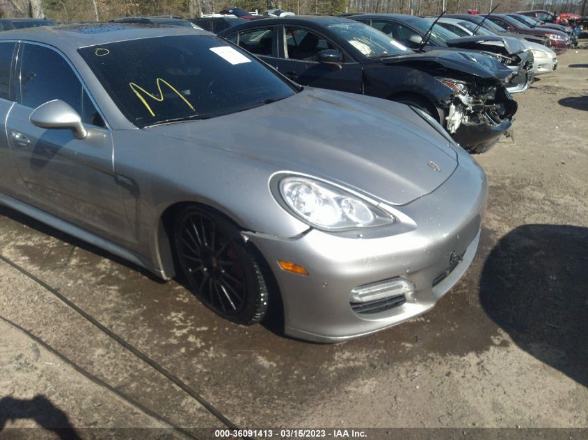 2012 Porsche Panamera Turbo VIN: WP0AC2A71CL090331 Lot: 36091413