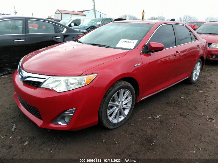 2012 Toyota Camry Hybrid Xle VIN: 4T1BD1FK4CU013712 Lot: 36093933