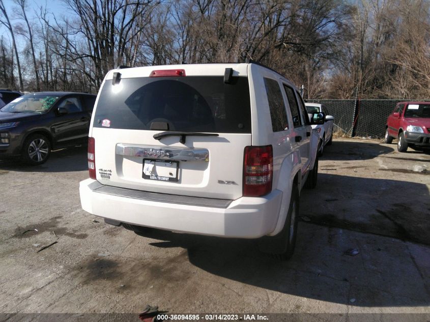 2008 Jeep Liberty Limited Edition VIN: 1J8GN58K88W216330 Lot: 36094595