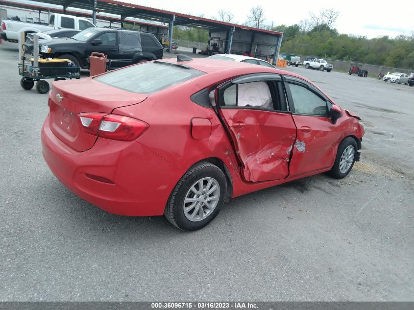 2017 Chevrolet Cruze Ls Auto VIN: 1G1BC5SM6H7190654 Lot: 36096715