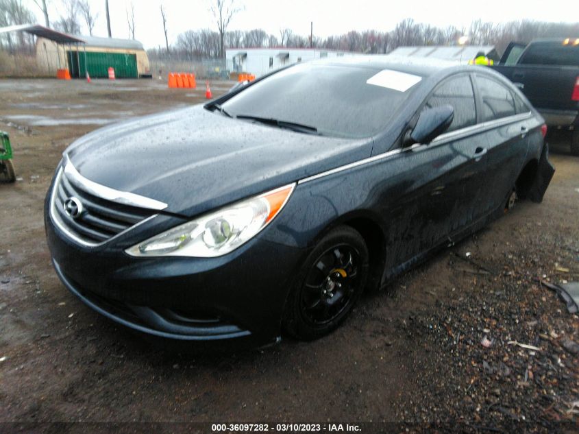 2014 Hyundai Sonata Gls VIN: 5NPEB4AC5EH872393 Lot: 36097282