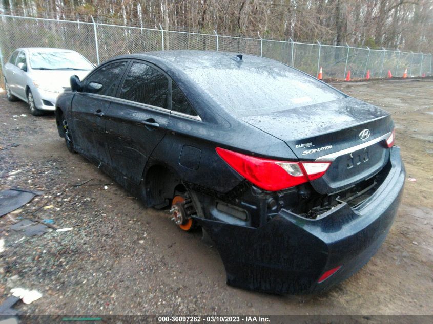 2014 Hyundai Sonata Gls VIN: 5NPEB4AC5EH872393 Lot: 36097282