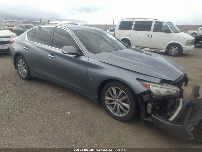 2017 Infiniti Q50 3.0T Premium VIN: JN1EV7AP2HM733301 Lot: 36100089