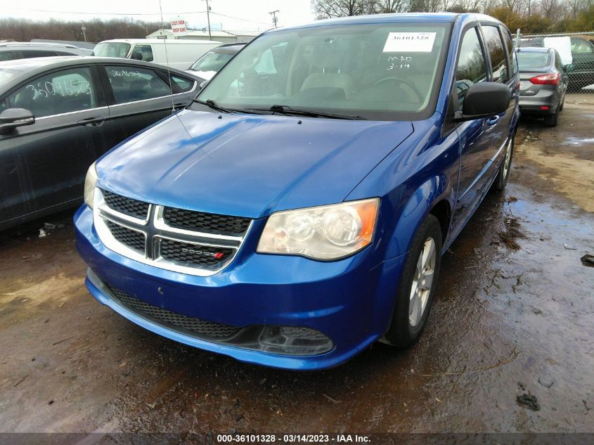 2013 Dodge Grand Caravan Se VIN: 2C4RDGBG2DR800292 Lot: 36101328