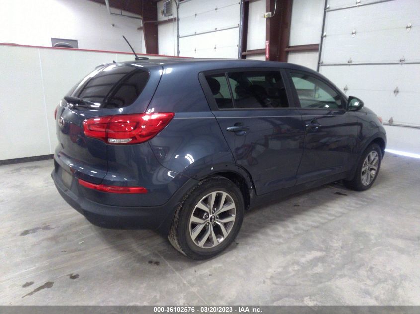 2016 Kia Sportage Lx VIN: KNDPB3AC9G7869362 Lot: 36102576