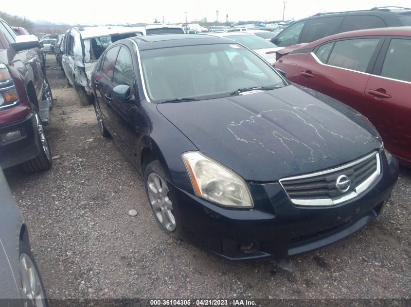 2007 Nissan Maxima 3.5 Sl VIN: 1N4BA41EX7C836193 Lot: 36104305