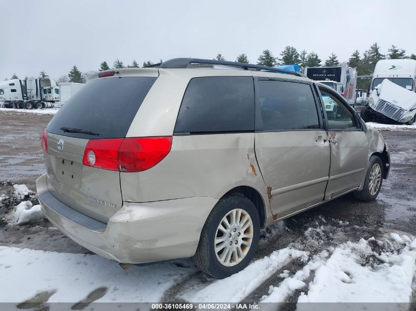 2008 Toyota Sienna Xle VIN: 5TDZK22C58S221820 Lot: 36105469