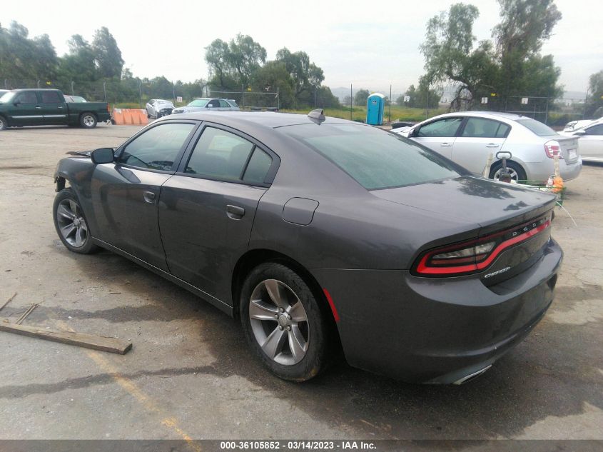 2016 Dodge Charger Sxt VIN: 2C3CDXHG2GH204451 Lot: 36105852