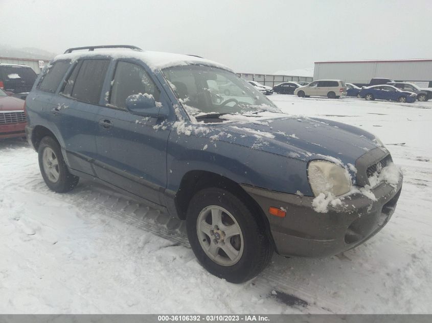 2001 Hyundai Santa Fe 2.7L V6 Gls/2.7L V6 Lx/Gls VIN: KM8SC83D61U099491 Lot: 36106392