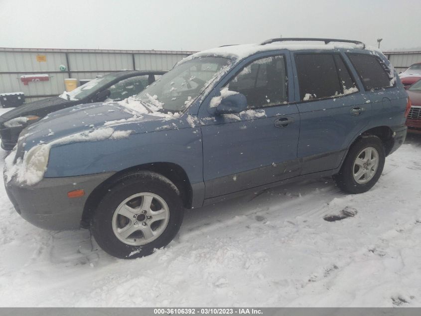 2001 Hyundai Santa Fe 2.7L V6 Gls/2.7L V6 Lx/Gls VIN: KM8SC83D61U099491 Lot: 36106392