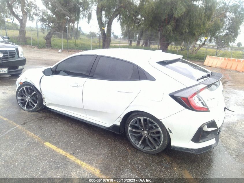 2020 Honda Civic Sport VIN: SHHFK7H45LU417641 Lot: 36107618