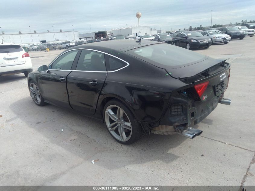 2013 Audi S7 4.0T Prestige VIN: WAUW2BFC3DN105297 Lot: 36111905