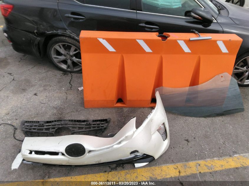 2013 Toyota Prius Two VIN: JTDKN3DU0D0341106 Lot: 36113811