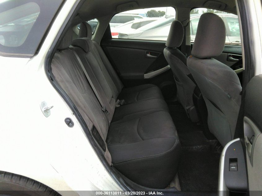 2013 Toyota Prius Two VIN: JTDKN3DU0D0341106 Lot: 36113811