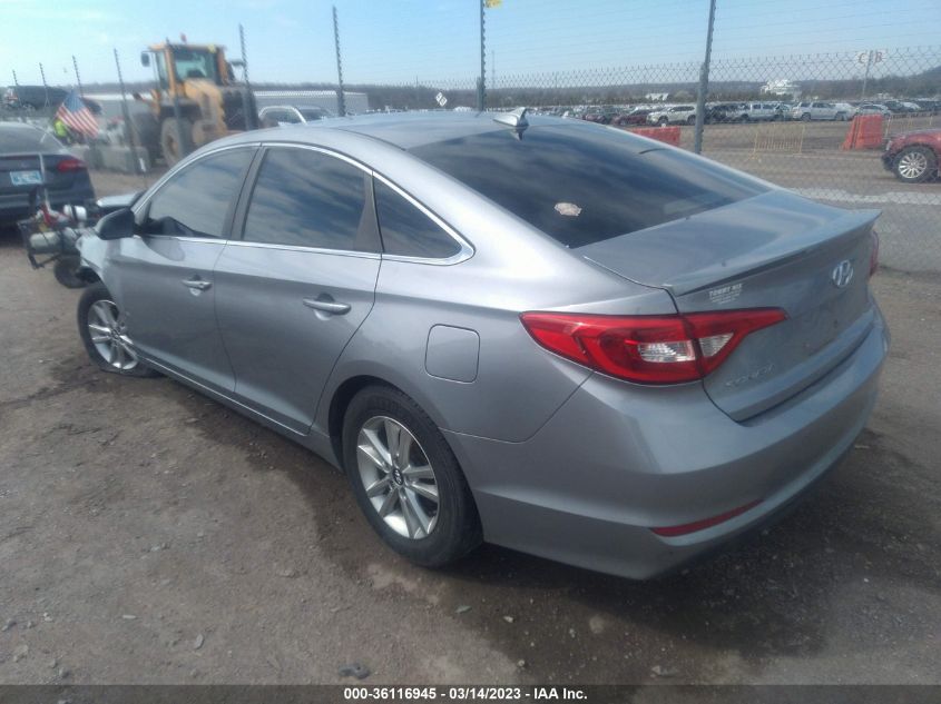 2016 Hyundai Sonata Se VIN: 5NPE24AF7GH361006 Lot: 36116945