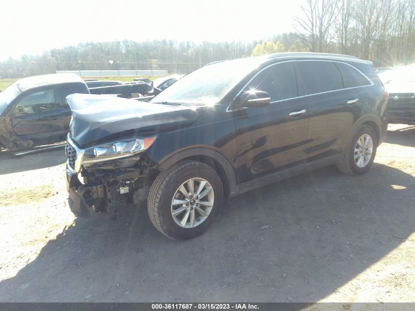 2019 Kia Sorento 2.4L Lx VIN: 5XYPG4A3XKG596175 Lot: 36117687