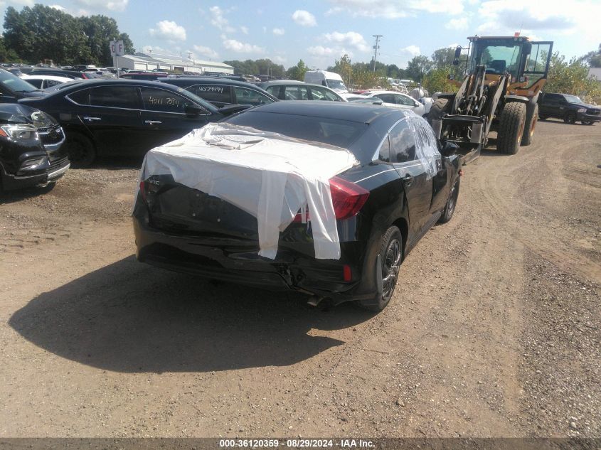 2018 Honda Civic Lx VIN: 19XFC2F59JE037816 Lot: 36120359