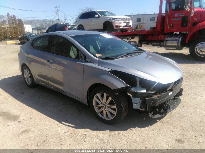 5NPDH4AE1GH654093 2016 HYUNDAI ELANTRA - Image 1