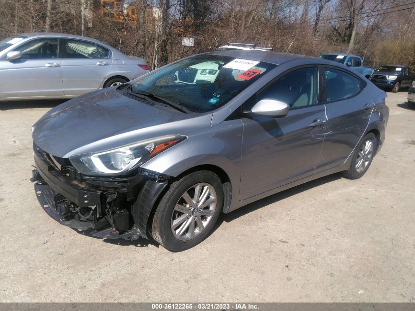 5NPDH4AE1GH654093 2016 HYUNDAI ELANTRA - Image 2