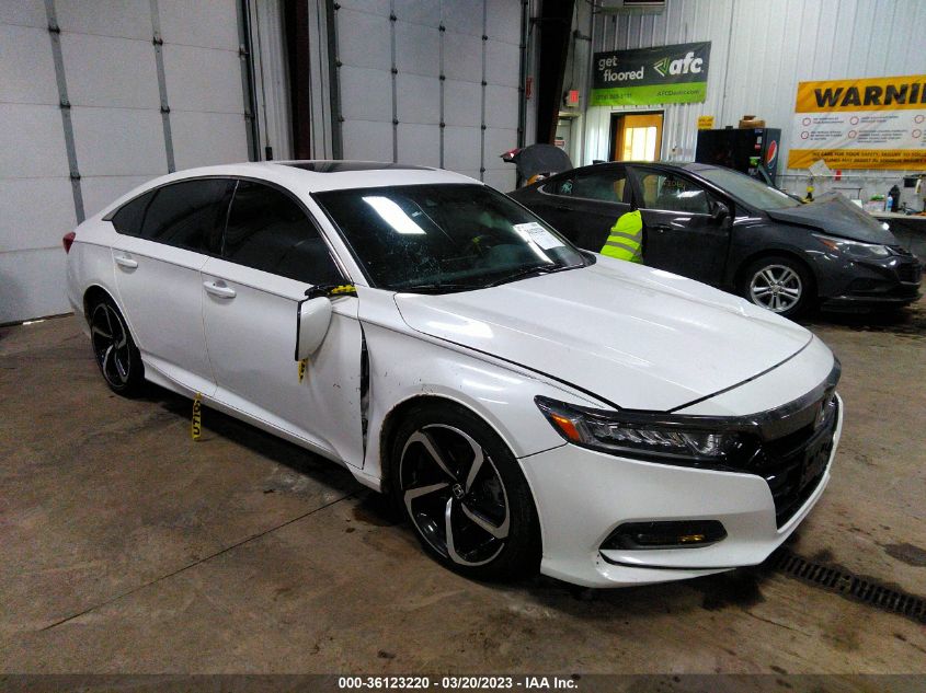 1HGCV2F30KA031162 2019 Honda Accord Sport 2.0T