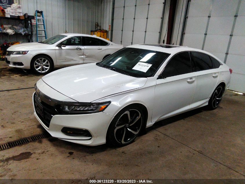 1HGCV2F30KA031162 2019 Honda Accord Sport 2.0T