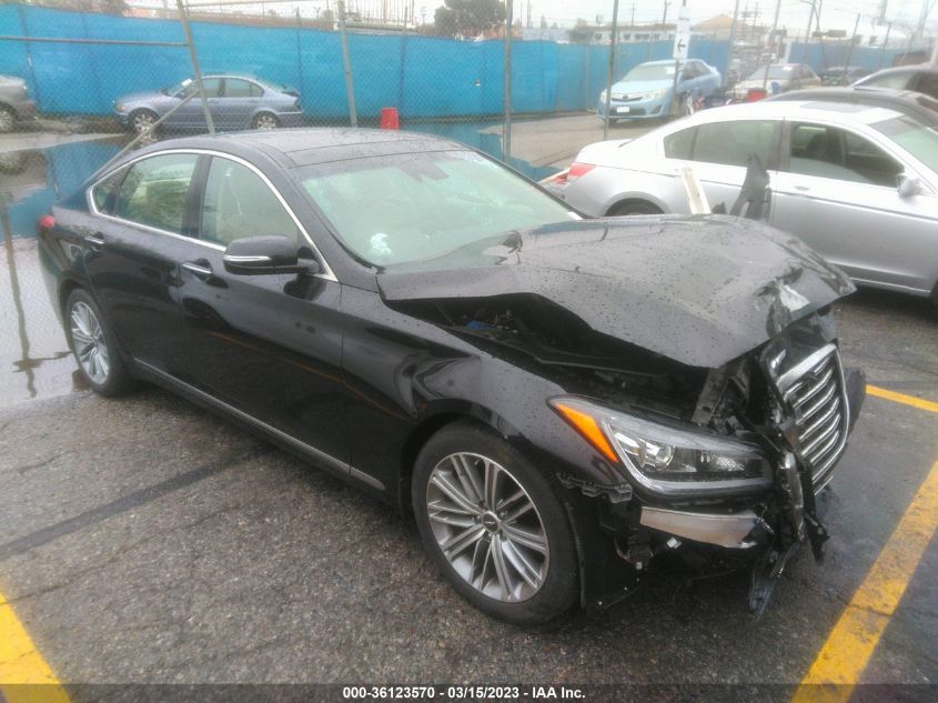 KMHGN4JEXJU232709 2018 Genesis G80 3.8