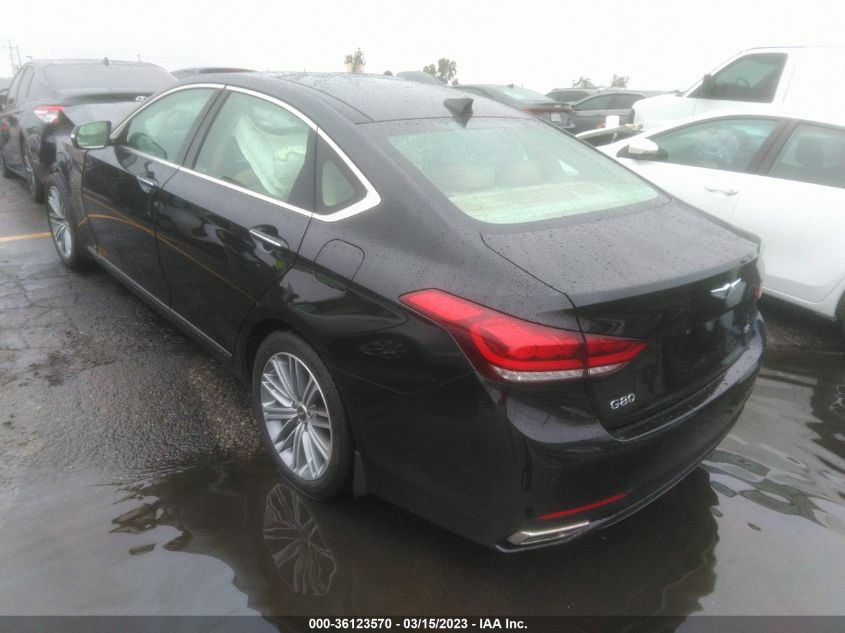 KMHGN4JEXJU232709 2018 Genesis G80 3.8