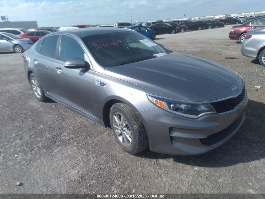 2016 Kia Optima Lx VIN: 5XXGT4L38GG022176 Lot: 36124609