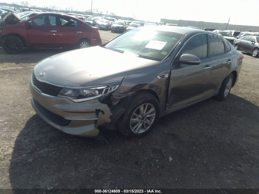 2016 Kia Optima Lx VIN: 5XXGT4L38GG022176 Lot: 36124609