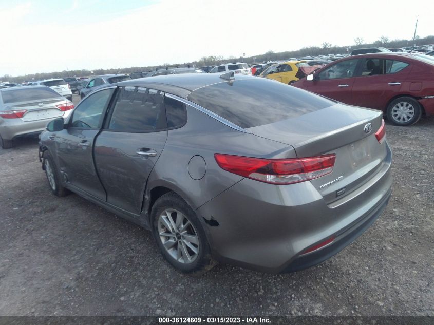 2016 Kia Optima Lx VIN: 5XXGT4L38GG022176 Lot: 36124609