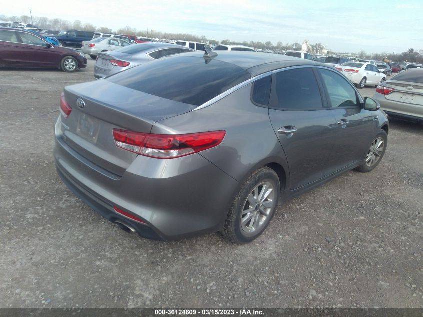 2016 Kia Optima Lx VIN: 5XXGT4L38GG022176 Lot: 36124609