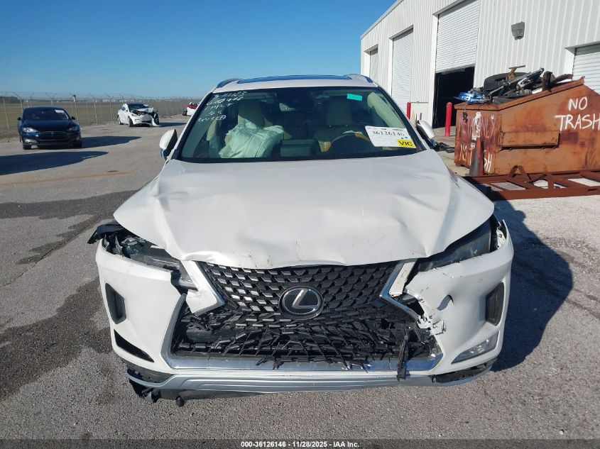 2022 Lexus Rx 350L VIN: JTJHZKEA1N2029151 Lot: 36126146