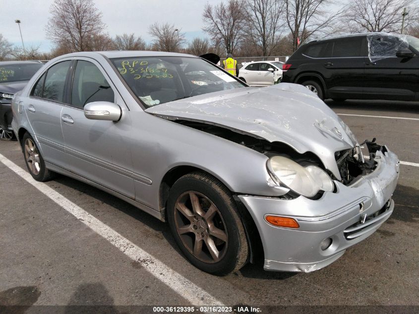 2007 Mercedes-Benz C 280 Luxury 4Matic VIN: WDBRF92H87F895000 Lot: 36129395