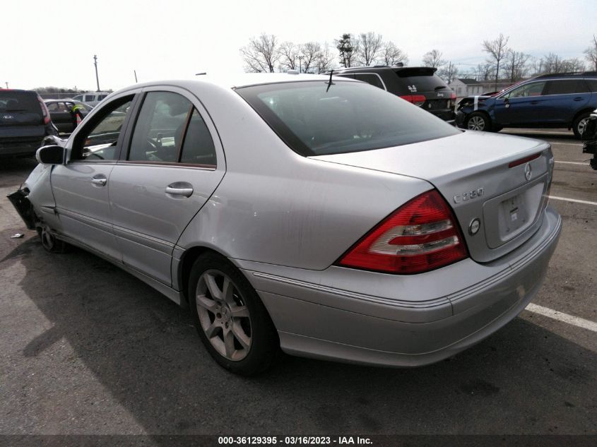 2007 Mercedes-Benz C 280 Luxury 4Matic VIN: WDBRF92H87F895000 Lot: 36129395