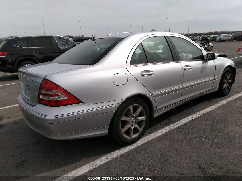 2007 Mercedes-Benz C 280 Luxury 4Matic VIN: WDBRF92H87F895000 Lot: 36129395