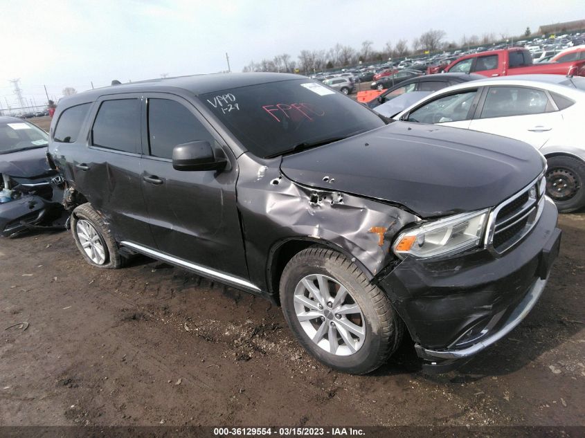 2015 Dodge Durango Sxt VIN: 1C4RDJAG9FC907835 Lot: 36129554