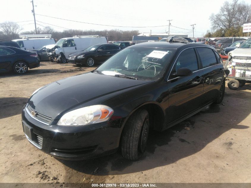 2011 Chevrolet Impala Police VIN: 2G1WD5EM6B1284256 Lot: 36129976